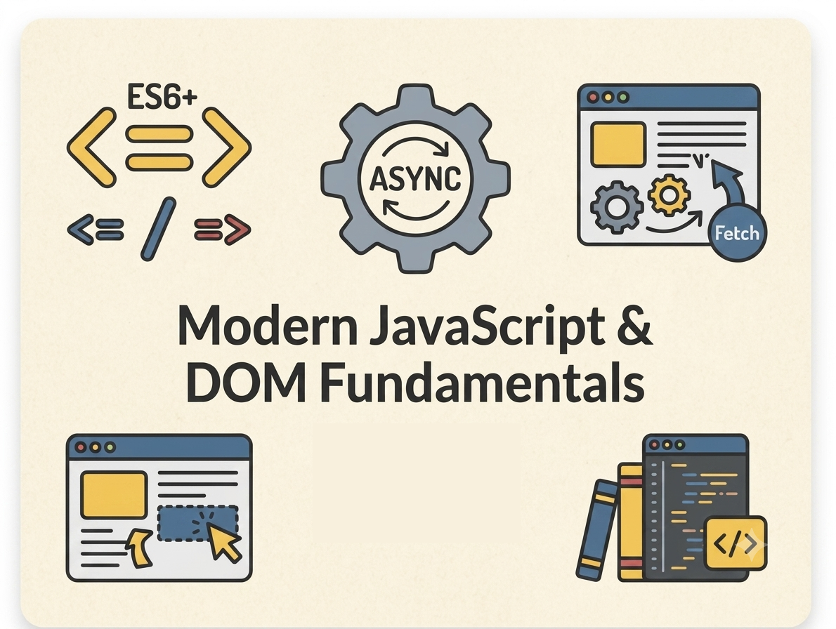 Modern JavaScript & DOM Fundamentals